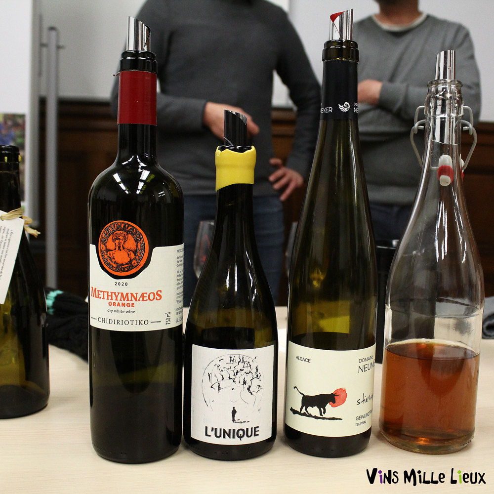 Les vins blancs de macération en Touraine : compte-rendu de la conférence  dégustée. - Vins Mille Lieux