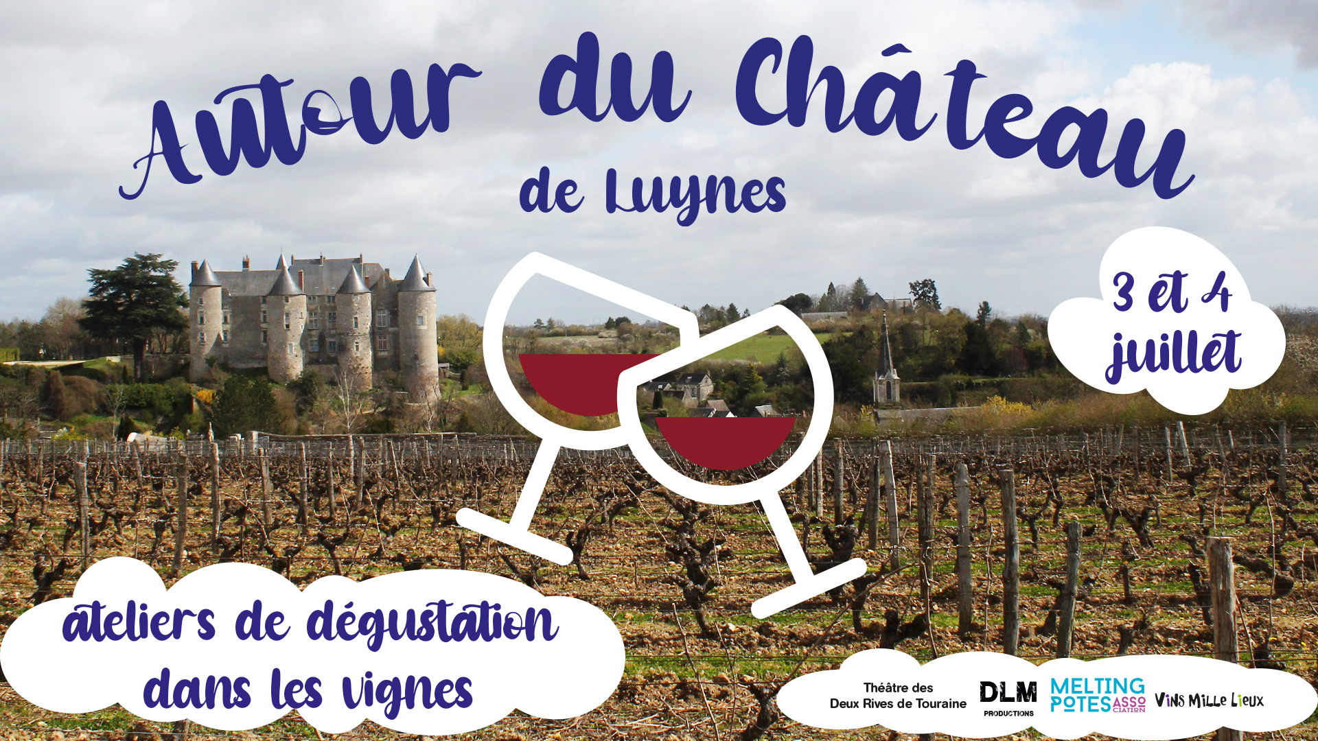 3 et 4 Juillet – Ateliers dégustation dans les vignes de Timothée Delalle (Luynes – 37)